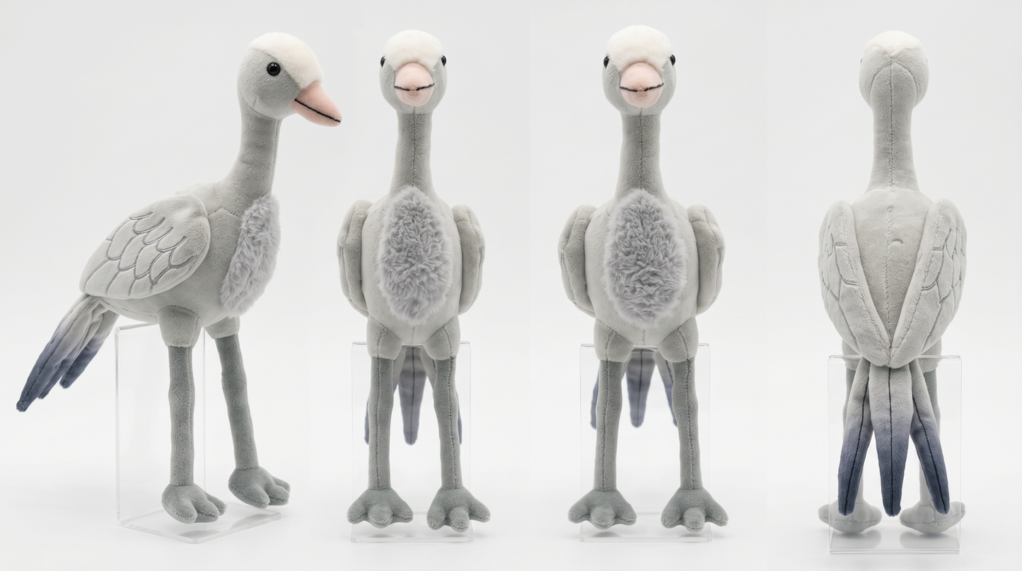 The Blue Crane Plush Toy