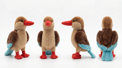 The Brown Hooded Kingfisher Plush Toy