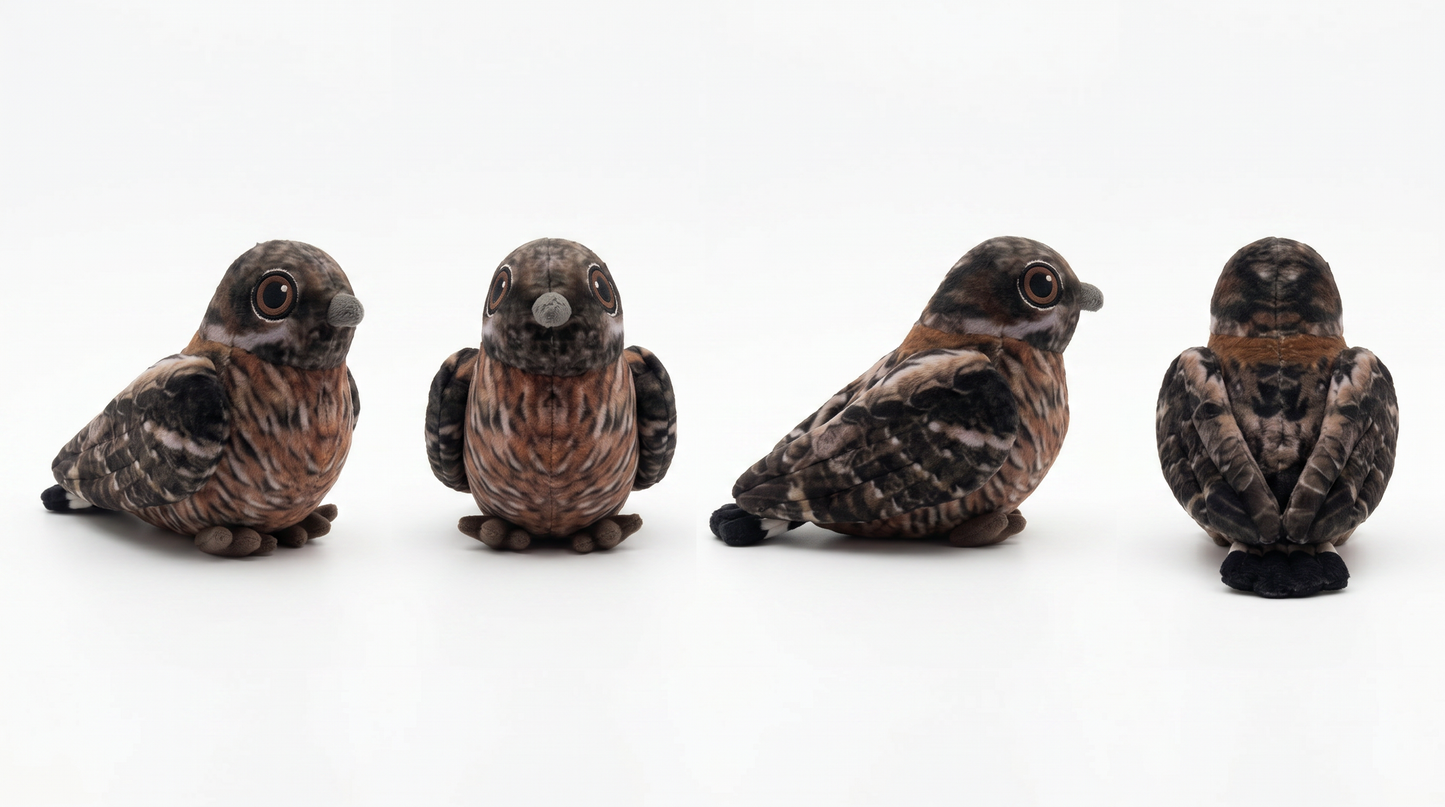 The Fiery-Necked Nightjar